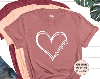 Mommy Shirt, Gift For Mom, Mothers Day Gift, Mama Shirt, New Mom Shirt, Mommy To Be,  Mom Life, Trendy Mom T-Shirts, Cool Mom Shirts