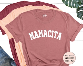Mamacita Shirt, Mom Tee, Mothers Day Gift, Mothers Day Shirt, Gift For Mom, Cinco De Mayo Shirt, Mom Shirt, Mama Shirt, Mexican Fiesta Shirt