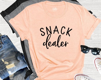 Chemise de marchand de collations, chemise maman drôle, chemise nouvelle maman, t-shirt maman pour tout-petit, chemise maman pour bébé, maman de jumeaux, maman de triplés, t-shirt cadeau maman drôle