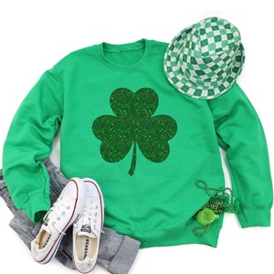 Women's shamrock sweatshirt new arrivals