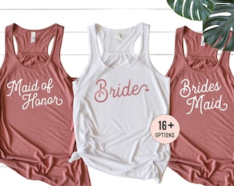 Bachelorette Party, Bachelorette Shirts, Bridal Party Shirts, Bridesmaid Shirt, Bridesmaid Gift, Bride Tank Top, Wedding Shirt, Bride Shirt