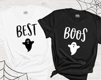 Best Boos, Best Friends Shirts, Ghost Halloween Shirts, Halloween Friend Shirts, Besties Shirts, Matching Shirts, Women&#39;s Halloween, Sisters