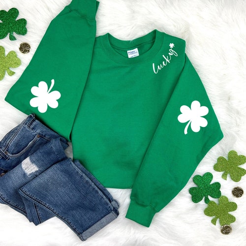 st patricks day crewneck i love shennanians