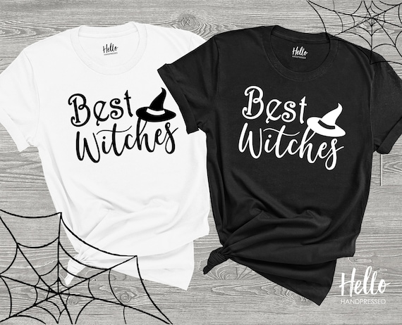 Bad Witch Good Witch Tshirts Bestie Bff Matching Shirts Bad Witch Good Witch Tshirts Bestie Bff Matching Shirts