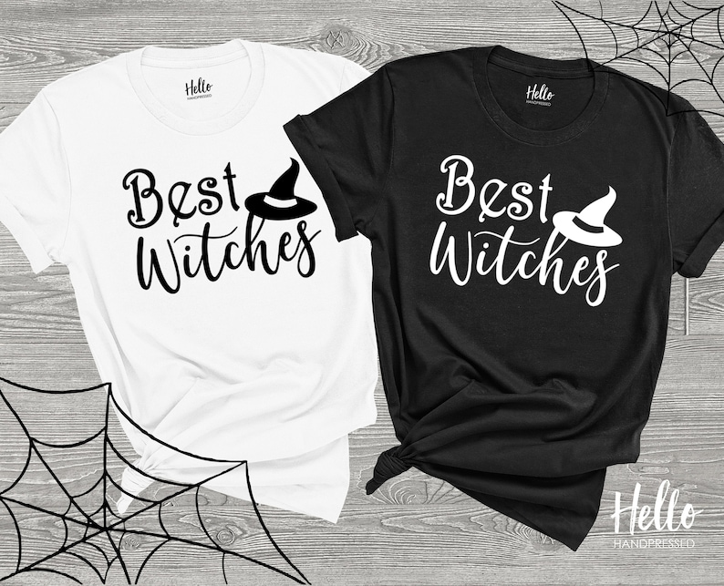 Best Witches Shirts Halloween Shirts Best Friend Shirts Etsy