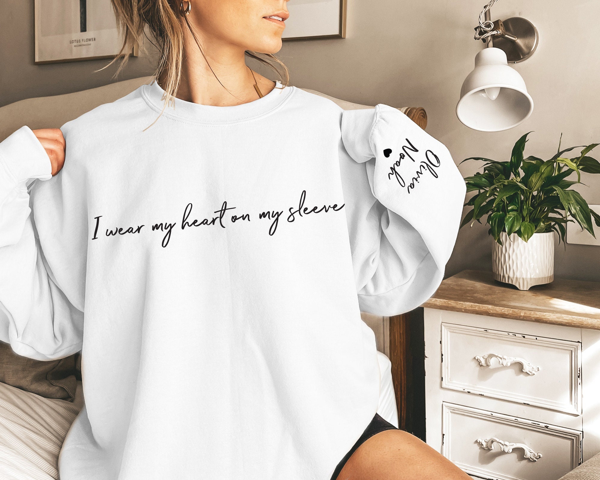 Heart on My Sleeve Etsy Canada