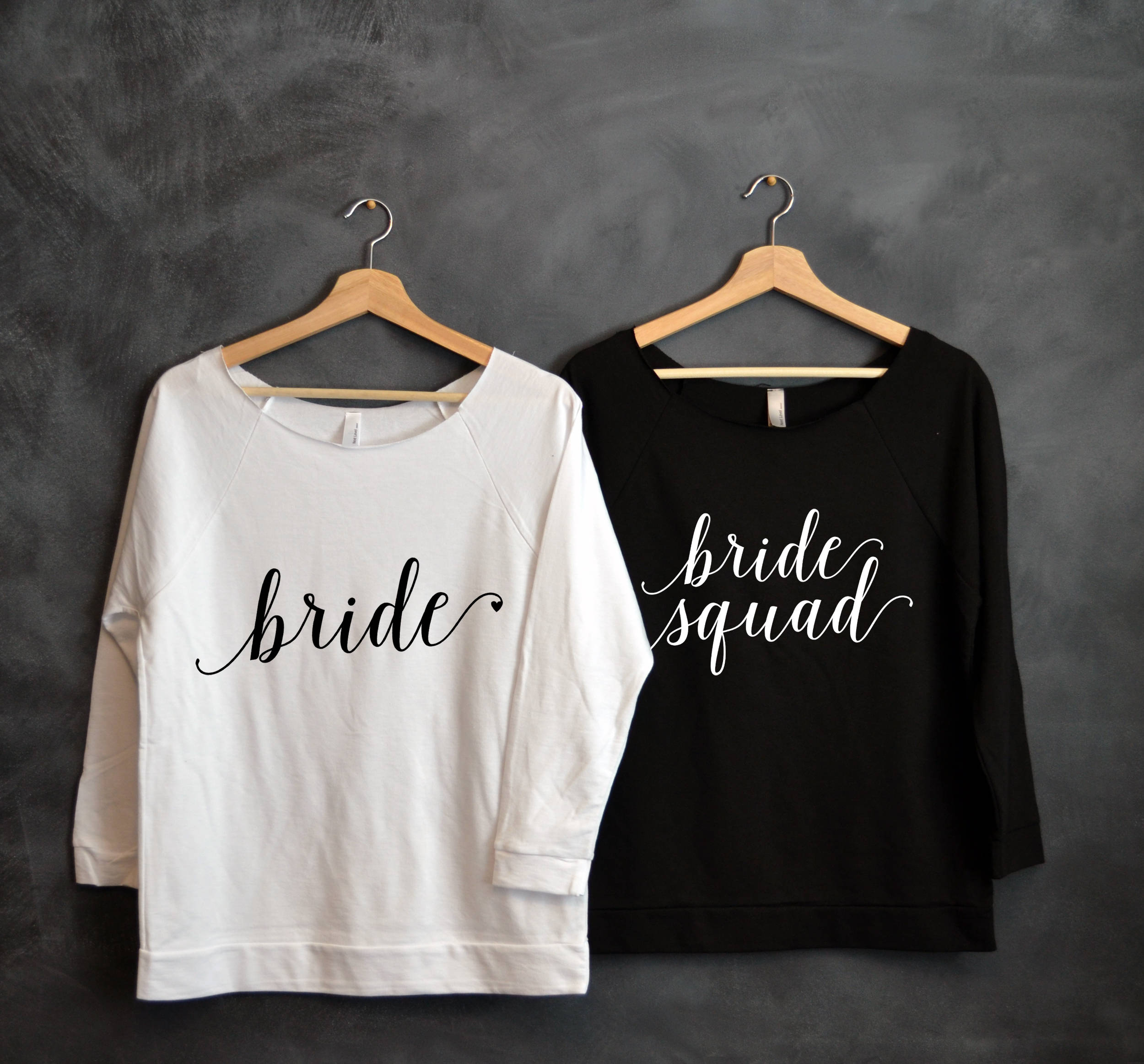 Bridesmaid long sleeve shirts Clearance