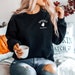 Spooky Season Sweatshirt, Crewneck Sweatshirt, Spooky Sweatshirt, Halloween, Ghost, Black, PSL, Pumpkin Fall, Cute and Scary, Autumn Shirt 