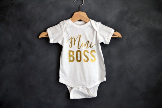 mini boss onesie
