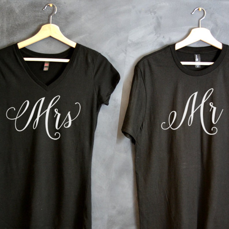 mr mrs t shirt