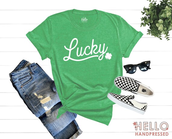 Retro Shirt, Womens St Patricks Day shirt, Womens St Pattys Day Shirt, St Pattys Day drinking Shirt, St Pattys Day Outfit, Lucky Shirt