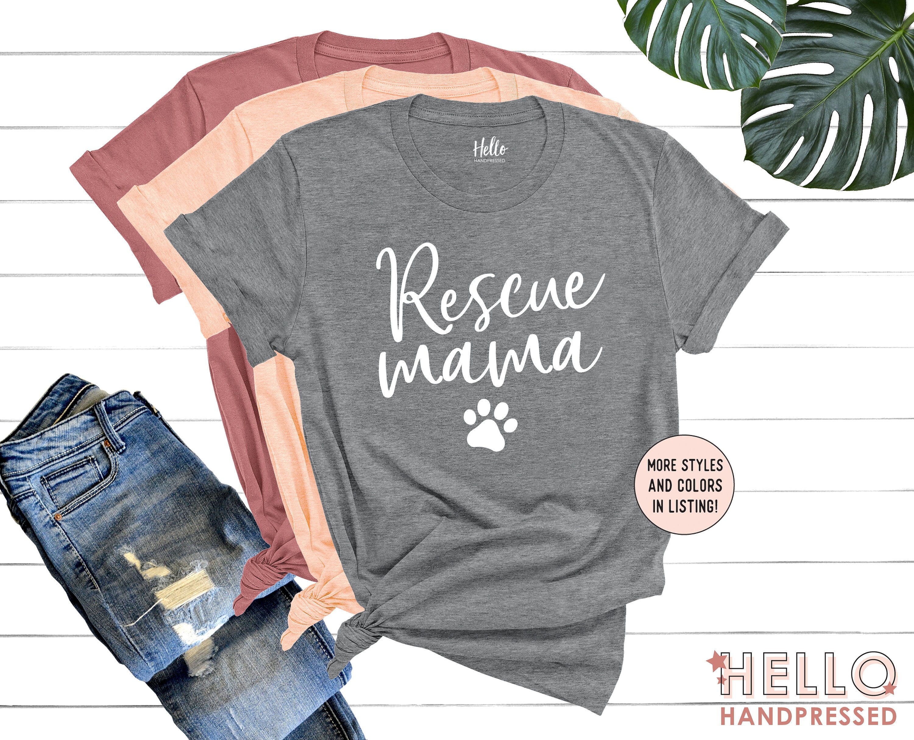 Rescue Dog Mom Shirt Furbaby Rescue Dog Shirts For Women Rescue Dog Mom Shirt Furbaby Rescue Dog Shirts For Women