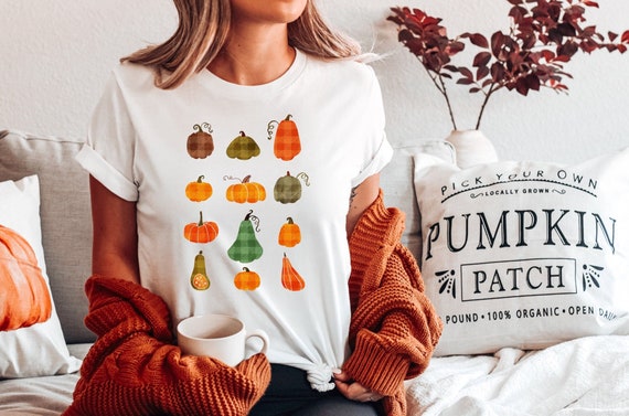 Pumpkin Shirt, Fall Shirts for Women, Pumpkin Sweatshirt, Fall Sweatshirts, Fall Clothing, Hello Fall Shirt, Fall Tshirts, Cute Pumpkin Tee