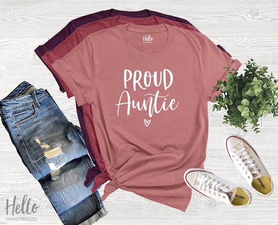 Proud aunt shirt Clearance
