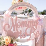 Baby Shower Chair Sign Mommy To Be Wooden Cutout In Custom Etsy