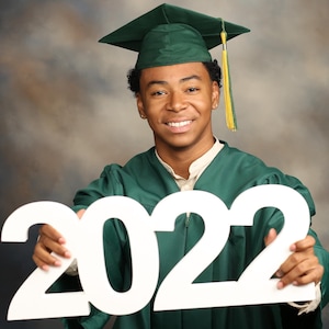 Graduation Year Photo Props for Senior Photography School Photos Family Portrait Photo Props Year Signs Graduate Photos