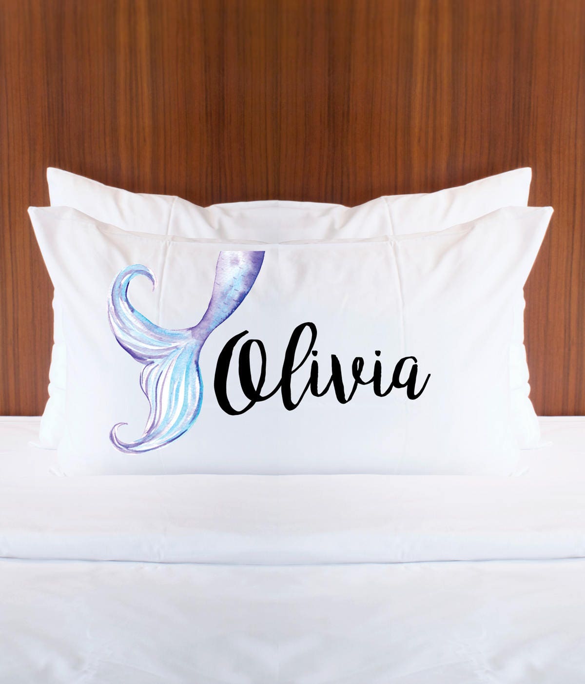 Mermaid top tail pillow