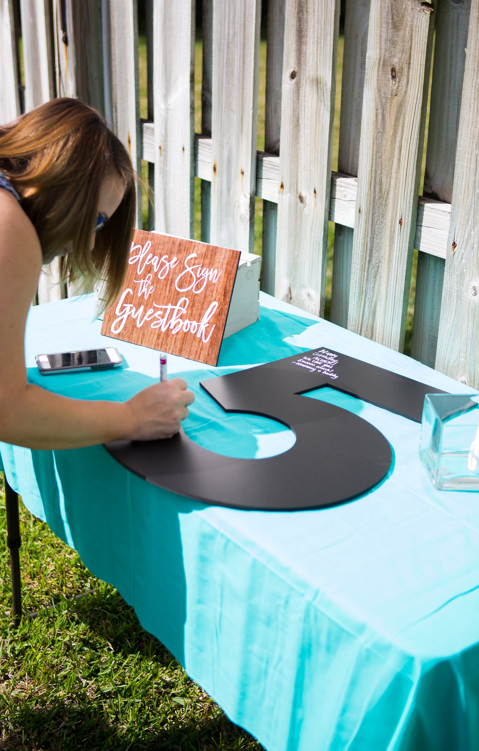 Guest Book for Birthday Party Decor Kids Birthday Large Etsy