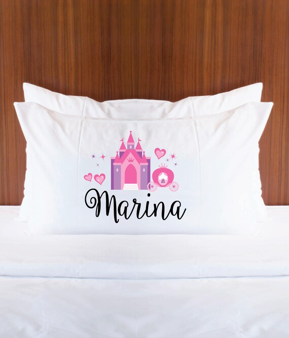princess personalized pillowcase