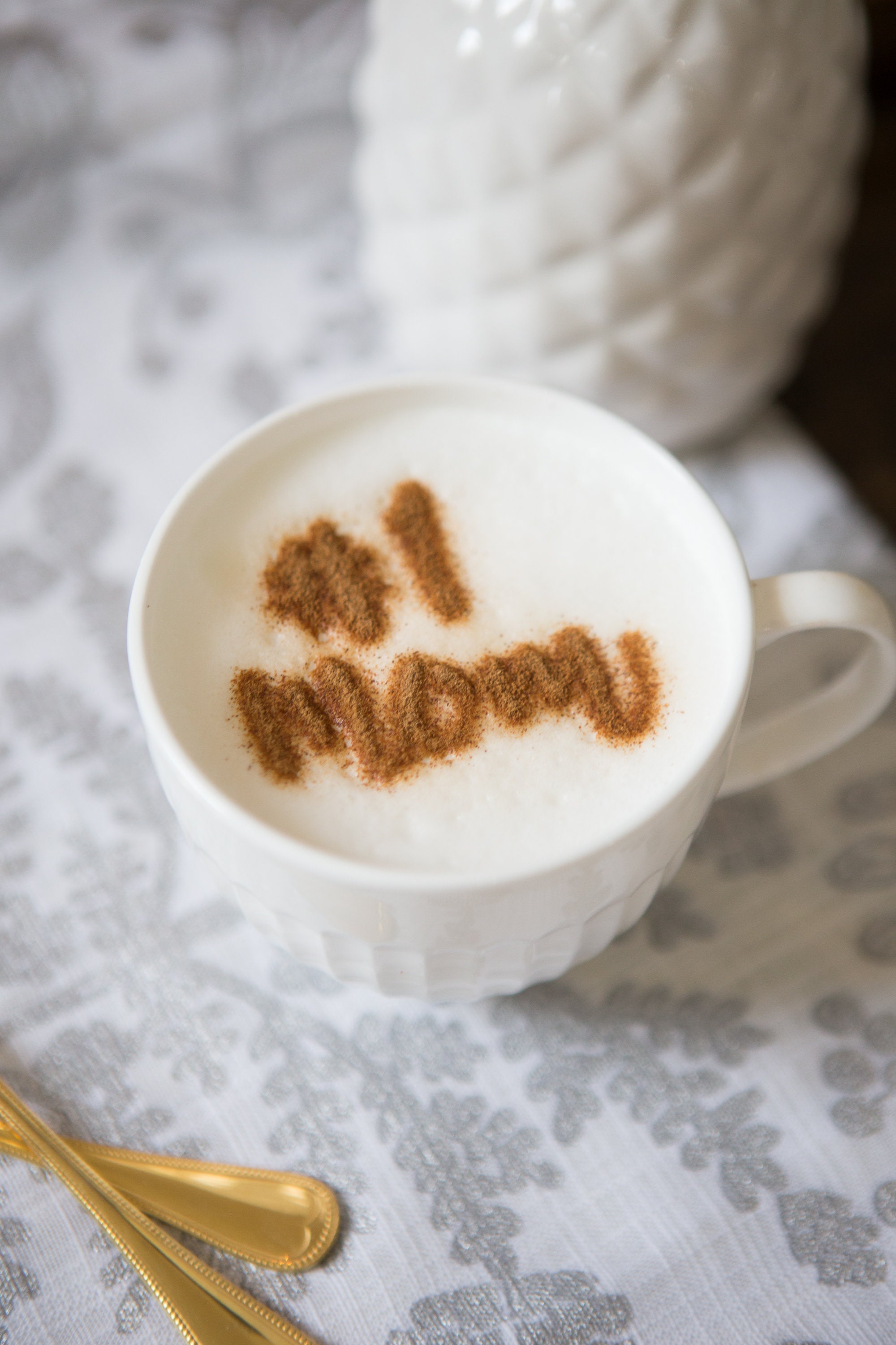Coffee Stencils Mother's Day Gift 1 Mom Latte Stencil - Etsy