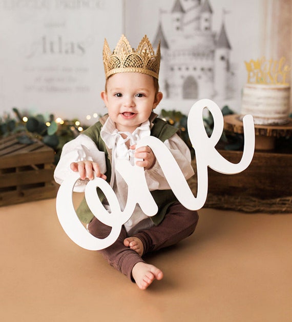 One Sign First Birthday One Wooden Sign Birthday Decor One Wood Letters for  Cake Smash Sign One Prop Photo Prop One Sign (Item - ONE240)