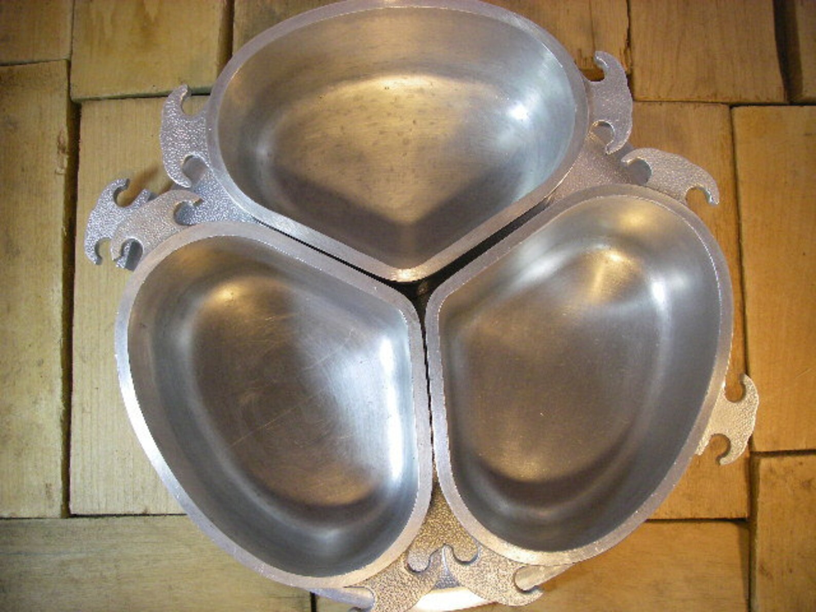 Guardian Service Cookware 3 Triangle Pots with Glass Lids and Etsy