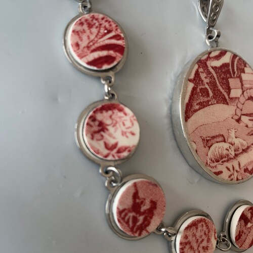 Broken china Jewelry # shops 127
