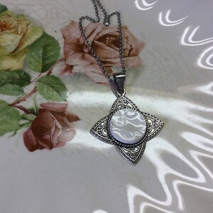 Broken china necklace # 359