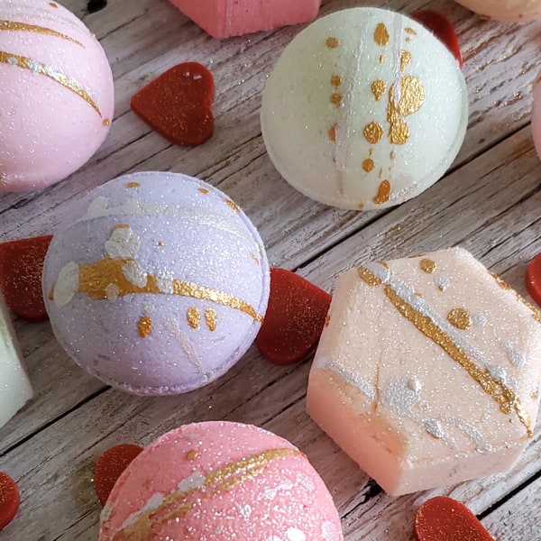 Bath Bomb with Epsom Salt  || Spa Treatment|| Gifts for her|| Gifts under 10 || Teacher gift || Luxury bath ||