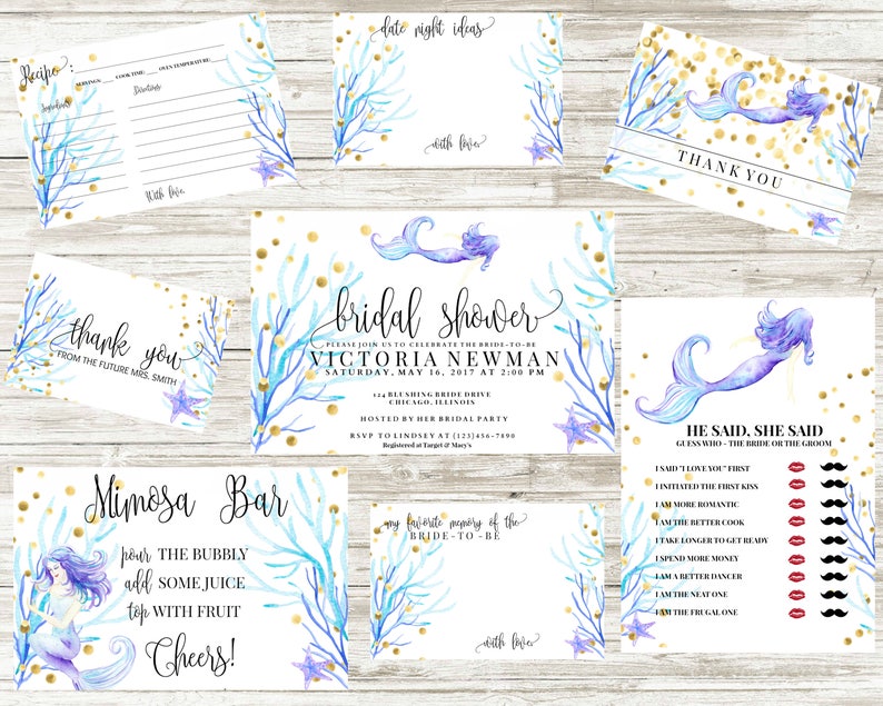 etsy mermaid bridal