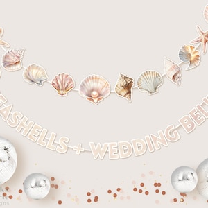 Seashells and Wedding Bells | Beach Bach | Beach Bachelorette Party | Bachelorette Party Decor | Destination Bachelorette Party