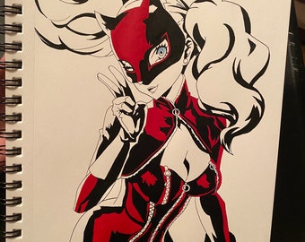 Ann Takamaki All Out Finisher Persona 5