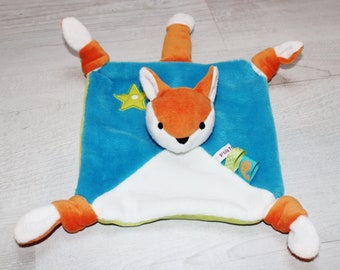 Doudou peluche renard