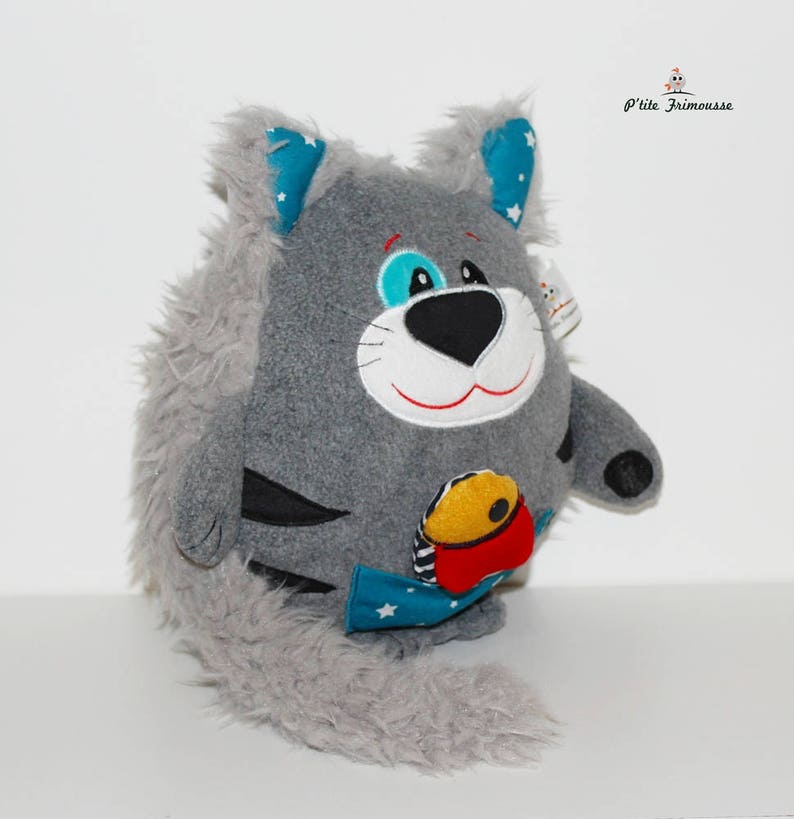 Peluche doudou gros chat. image 3