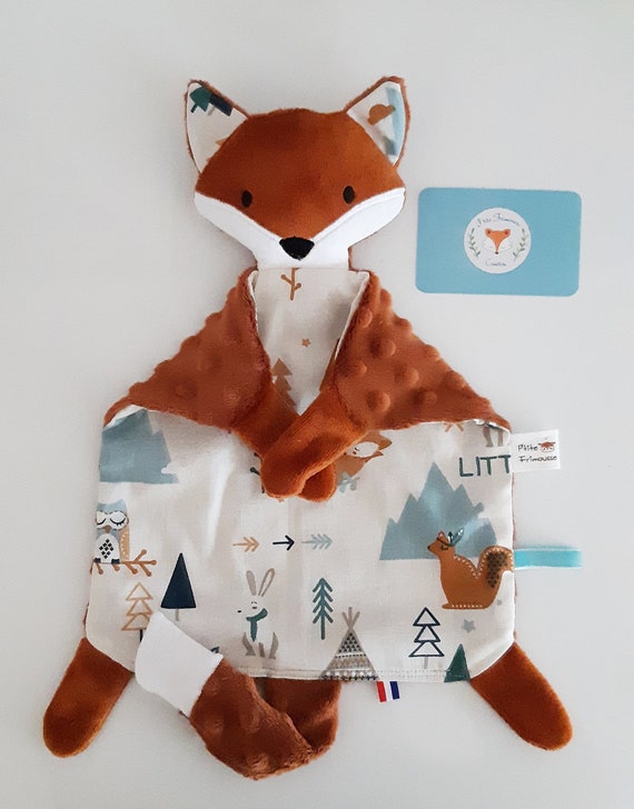 Doudou Renard Bébé  La Boutique du Renard