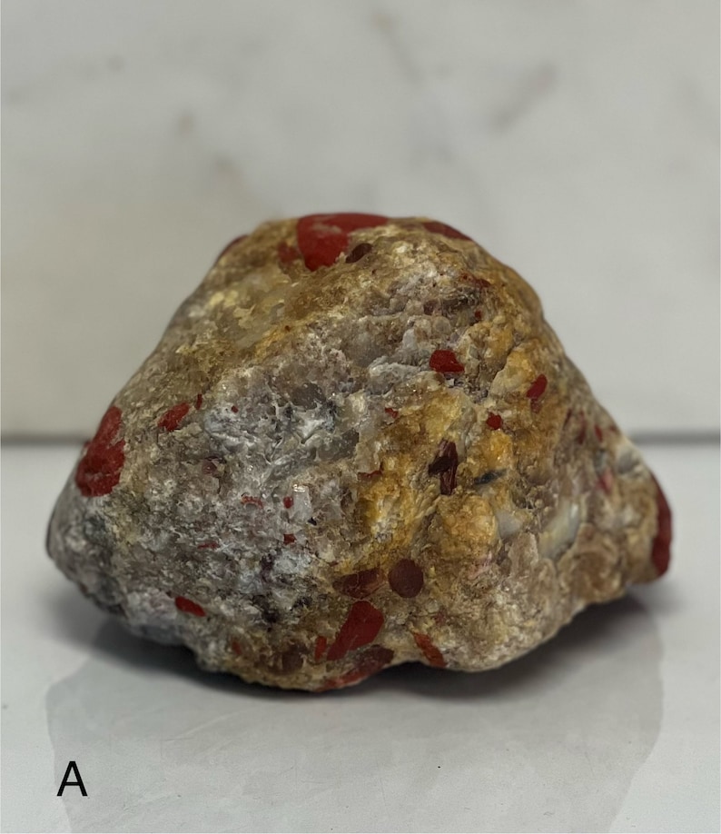 Rare Lake Huron Pudding Stone With Red Jasper 2lbs 11.4oz Etsy