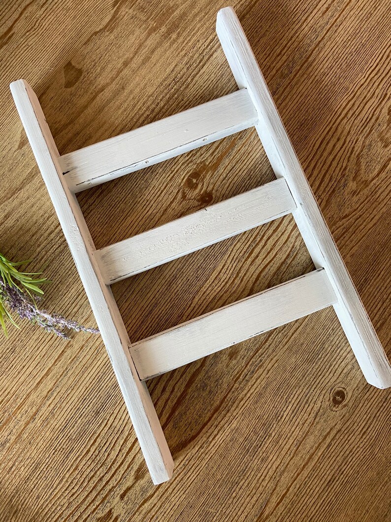 Kitchen Towel Ladder  Bathroom Towel Ladder  Farmhouse Decor image 6