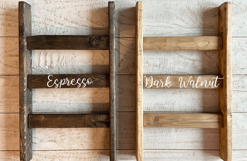 Kitchen Towel Ladder  Bathroom Towel Ladder  Farmhouse Decor image 1