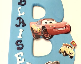 disney cars letters etsy