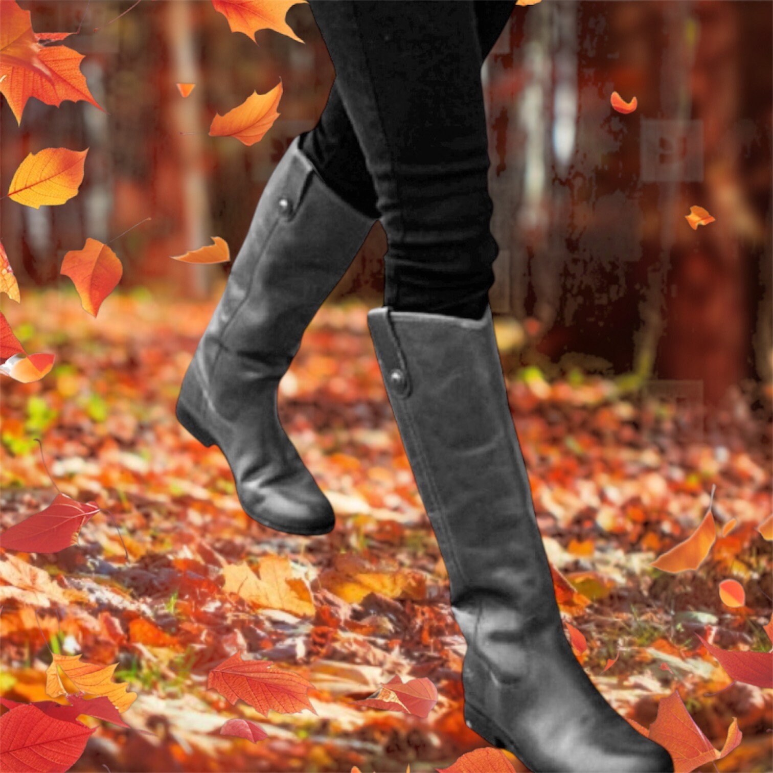 Frye Tall Lug Rustic Leather Boots - Etsy display picture 2