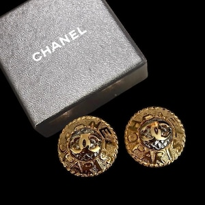 Vintage Chanel Fabulous Clip on Earrings