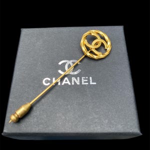Vintage Chanel Lapel Pin Brooch HTF!