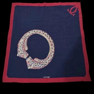 Vintage Must de Cartier Large Scarf