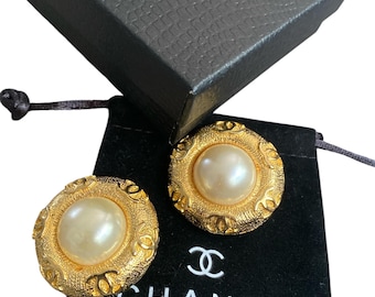 Rare Chanel Massive Runway Earrings