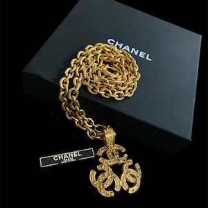 Vintage CHANEL Triple CoCo Necklace