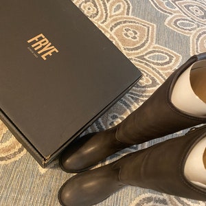 Frye Tall Lug Rustic Leather Boots