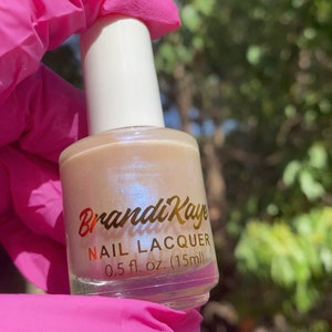 Sation Cotton Candy Nail Polish Dupe - 90’s style bottle - 15ml