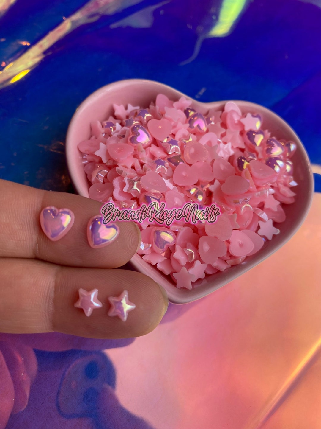 AB Pink Bear Nail Charm 3D Jelly Bear 3D Bear nail charms 10pcs, Nail art  charm decoration Teddy bear charms for nail art
