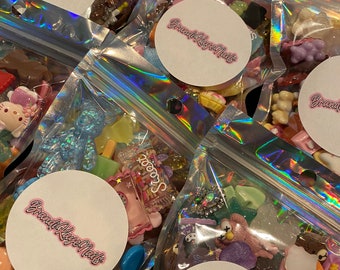 Charm Blowout! 3D Kawaii Sweets Charms Assorted Mix Large Bag - Junk Nails Kawaii Sweets Fruit Charm Nail Charm