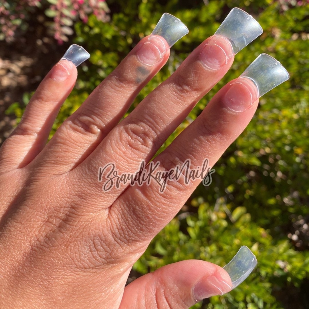 Pin by Treasure on Nails ✨  Duck nails, Airbrush nails, Nails